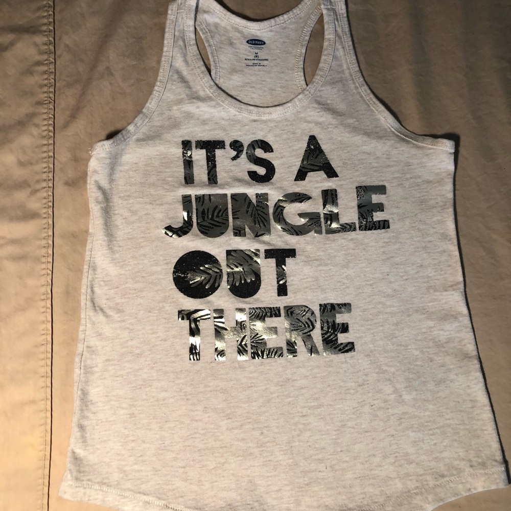 ✨GIRLS OLD NAVY GRAPHIC TANK, EUC, SZM✨